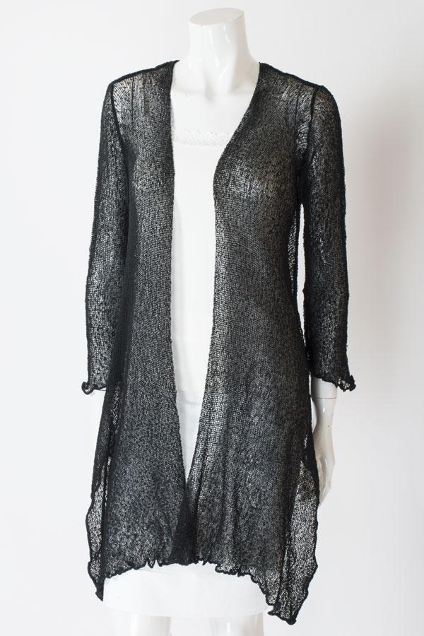 Elegant Long Shrug Cardigan for Women - Lightweight Open Front Cover Up - Perfect for Layering, Office Wear, and Evening Outfits
