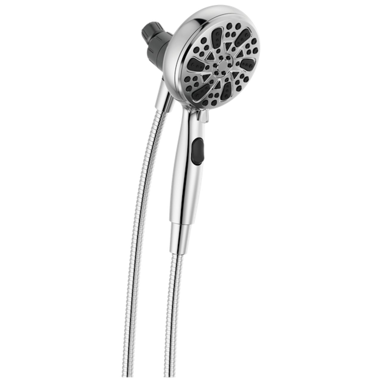 Delta 75609 6-Setting Magnetic Hand Shower with SureDock - Chrome Finish for Bathroom, Spa & Relaxation