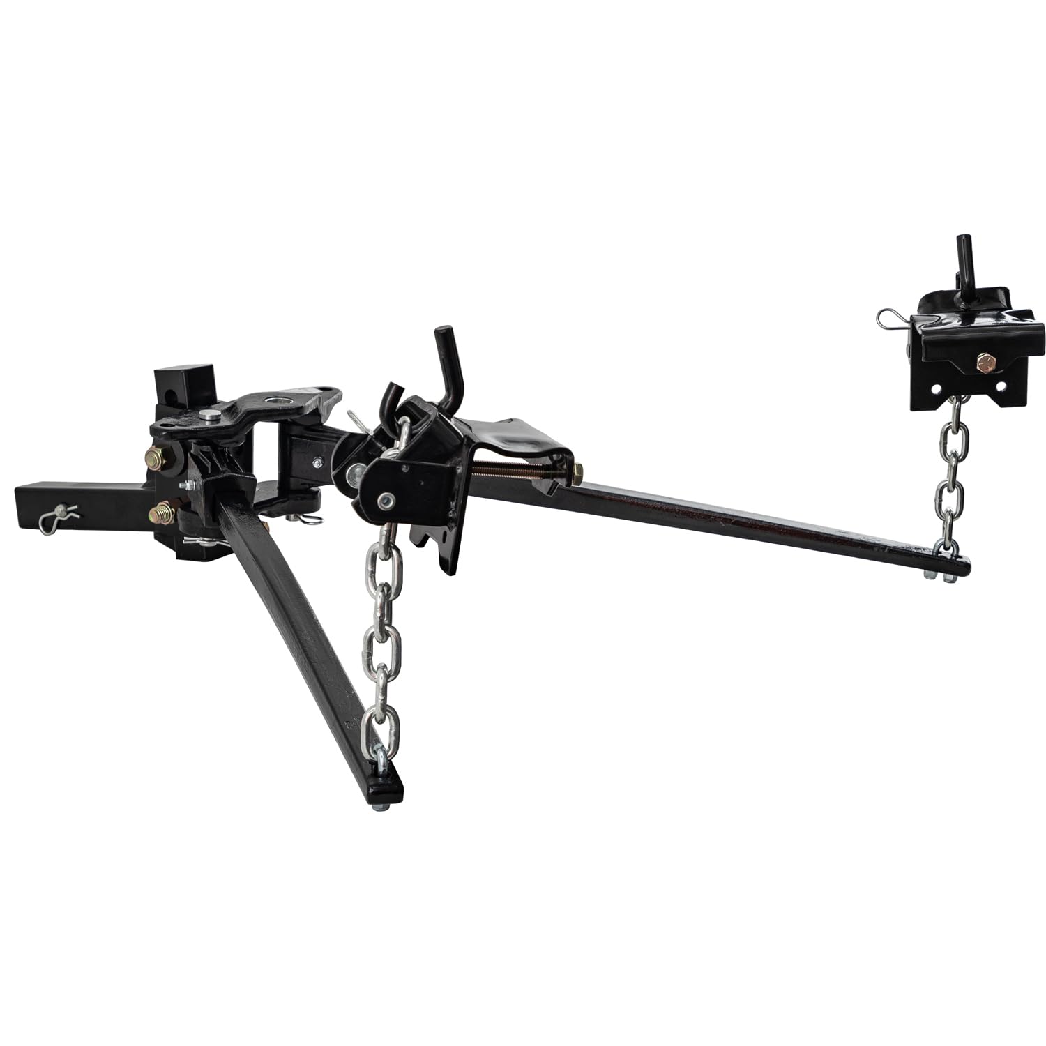 Buyers Products 5421012 Weight Distribution Hitch - 12,000 lb MGTW, 2-Inch Shank, Corrosion Resistant Carbon Steel for RVs, Boat Trailers, Campers & Toy Haulers | Enhanced Coupler Clearance | Perfect for Towing & Hauling Heavy Loads Safely