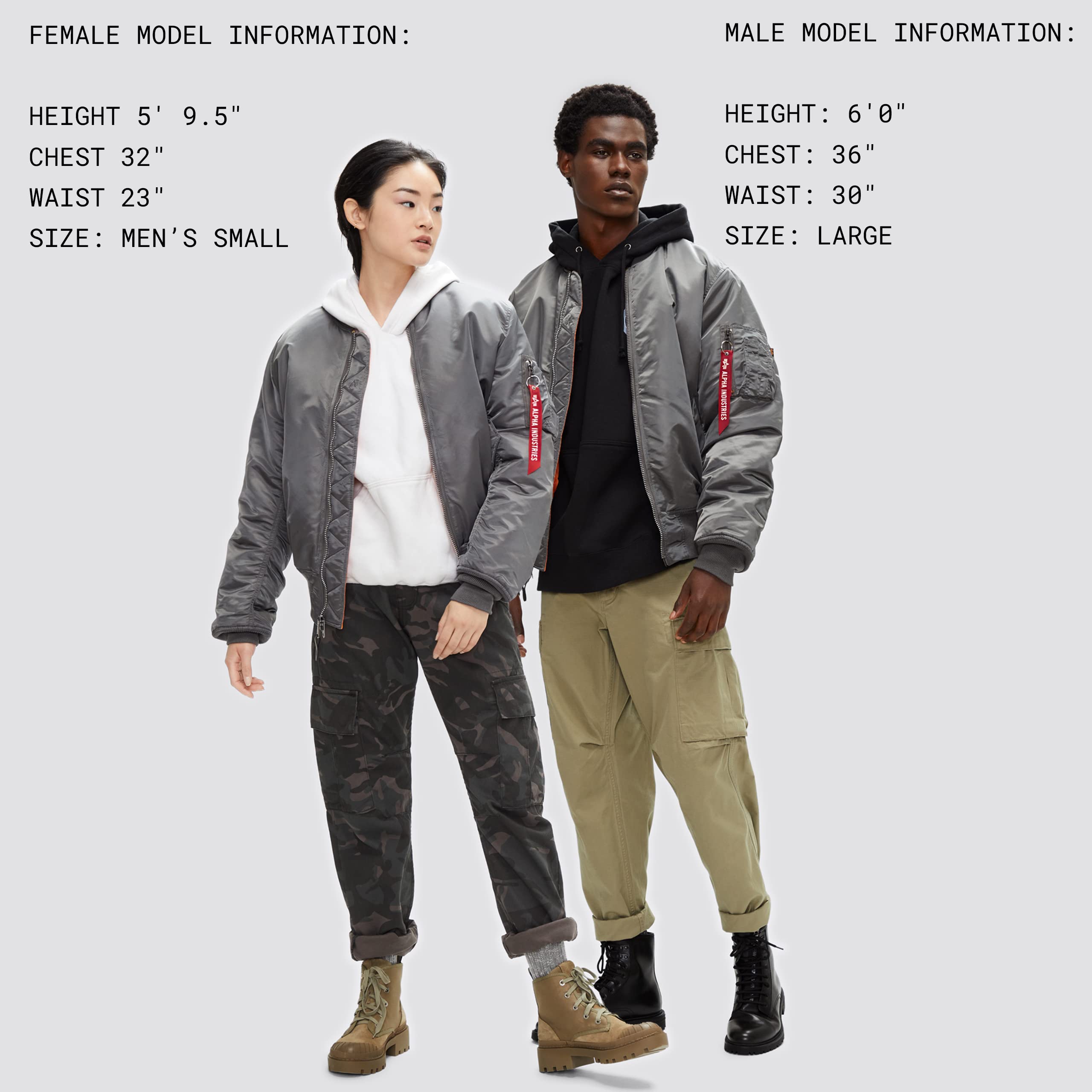 Alpha Industries MA-1 Bomber Flight Jacket - Men's Military Style Aviator Jacket for Pilots & Fashion | Outdoor, Casual & Streetwear Outfits