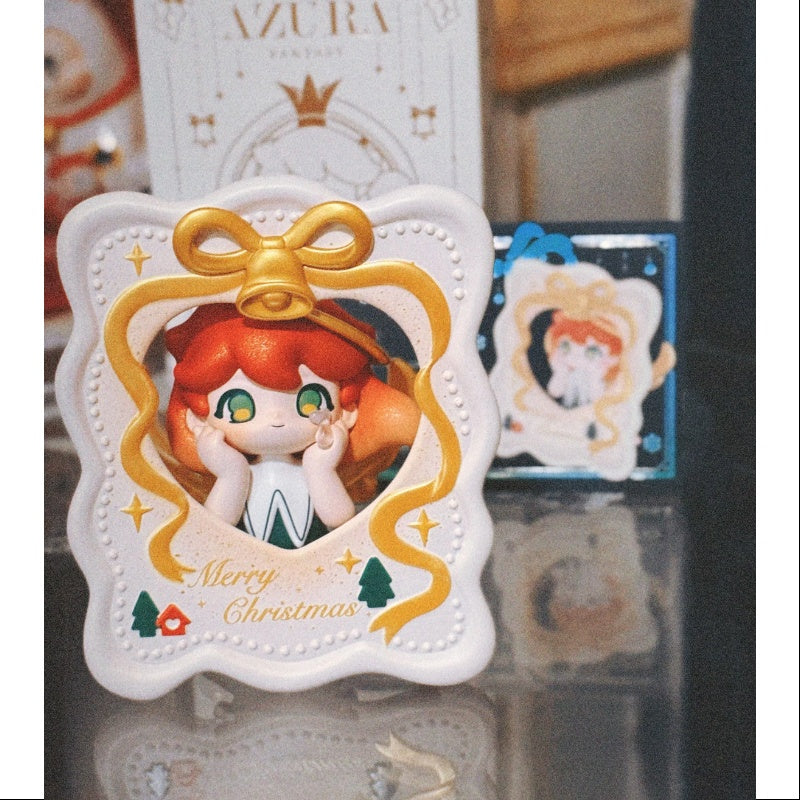 AZURA Warm Christmas Series Secret Blessings Greeting Card (1/144) - Perfect for Holiday Wishes, Gift Exchanges & Festive Decorations