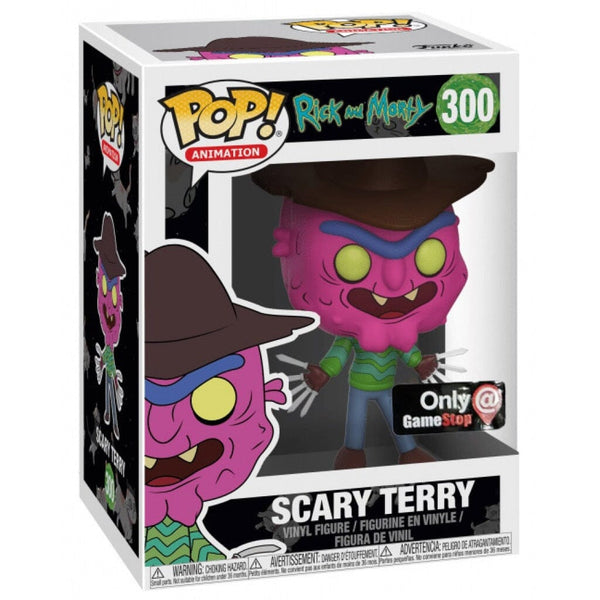 Rick and Morty Scary Terry Action Figure - Official GameStop Exclusive Collectible - Perfect for Fans and Pop Culture Enthusiasts - Great for Display, Gifts, and Themed Parties