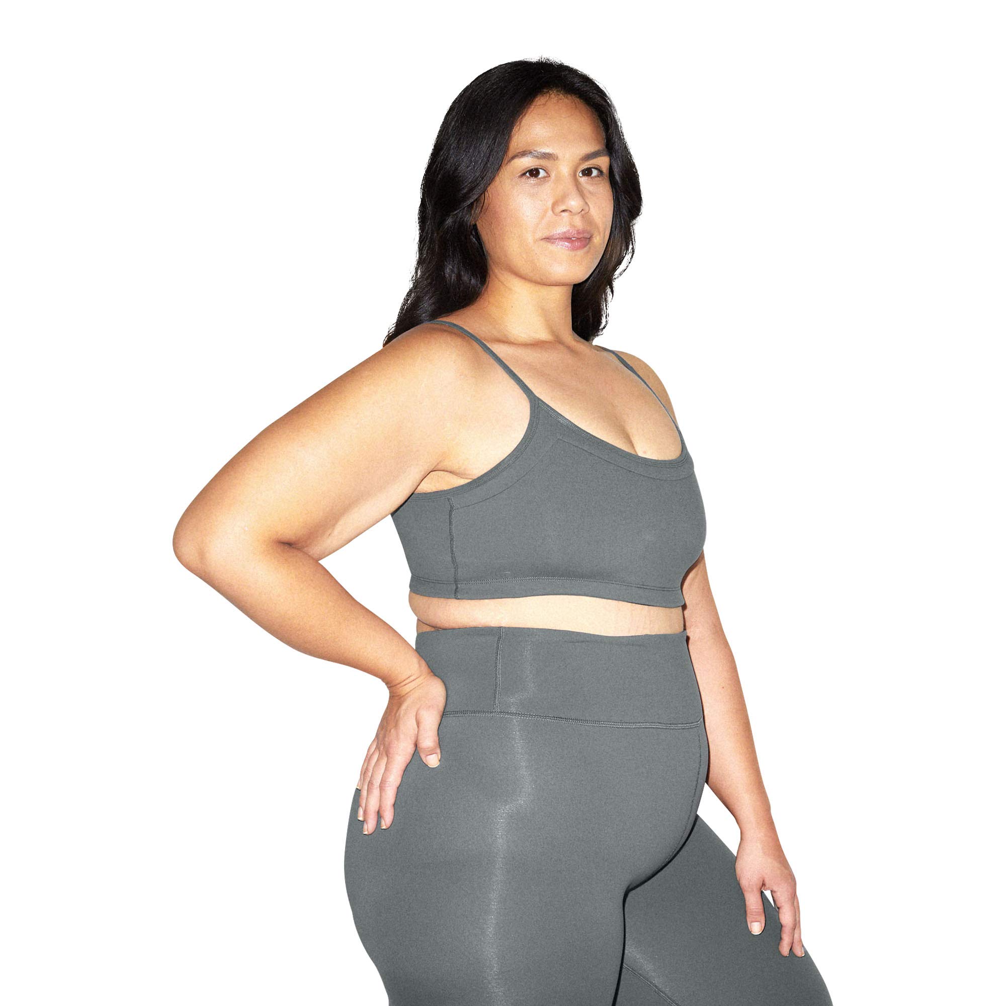 American Apparel Women's Forward Sleeveless Sports Bra - High Support Workout Top for Yoga, Running & Gym - Breathable Activewear for Fitness & Training
