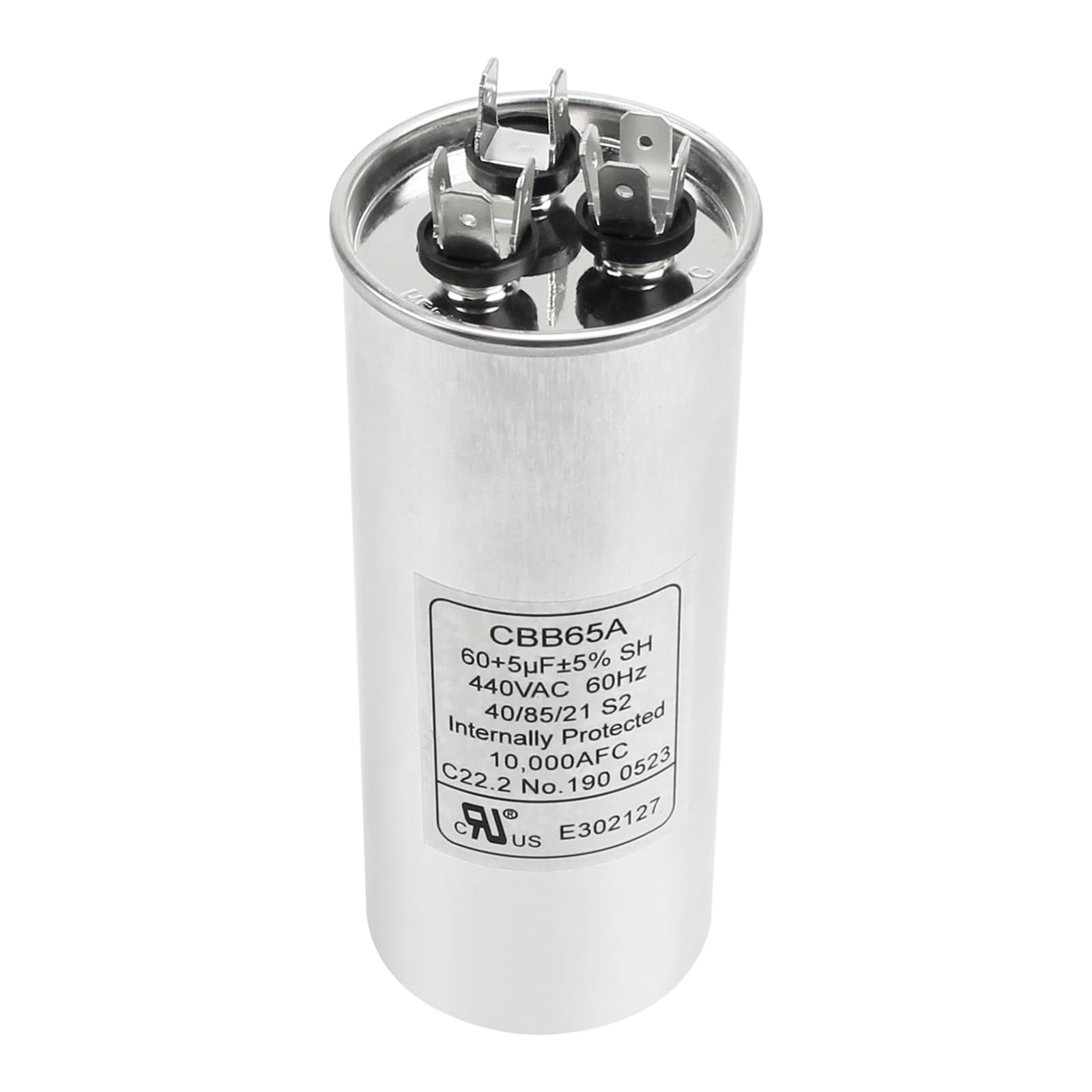 Dometic 3312195.000 RV Air Conditioner Motor Capacitor 60/5 MFD - Replacement Part for RV AC Units | Perfect for Cooling System Repairs & Maintenance