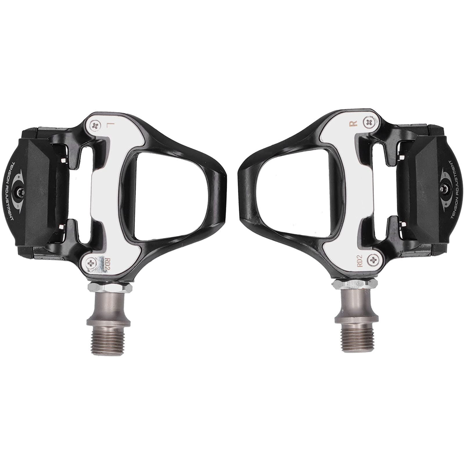Premium Aluminum Alloy Mountain Bike Pedals - Self-Locking Road Bicycle Pedals for Cycling Enthusiasts | Ideal for Trail Riding, Commuting & Outdoor Adventures