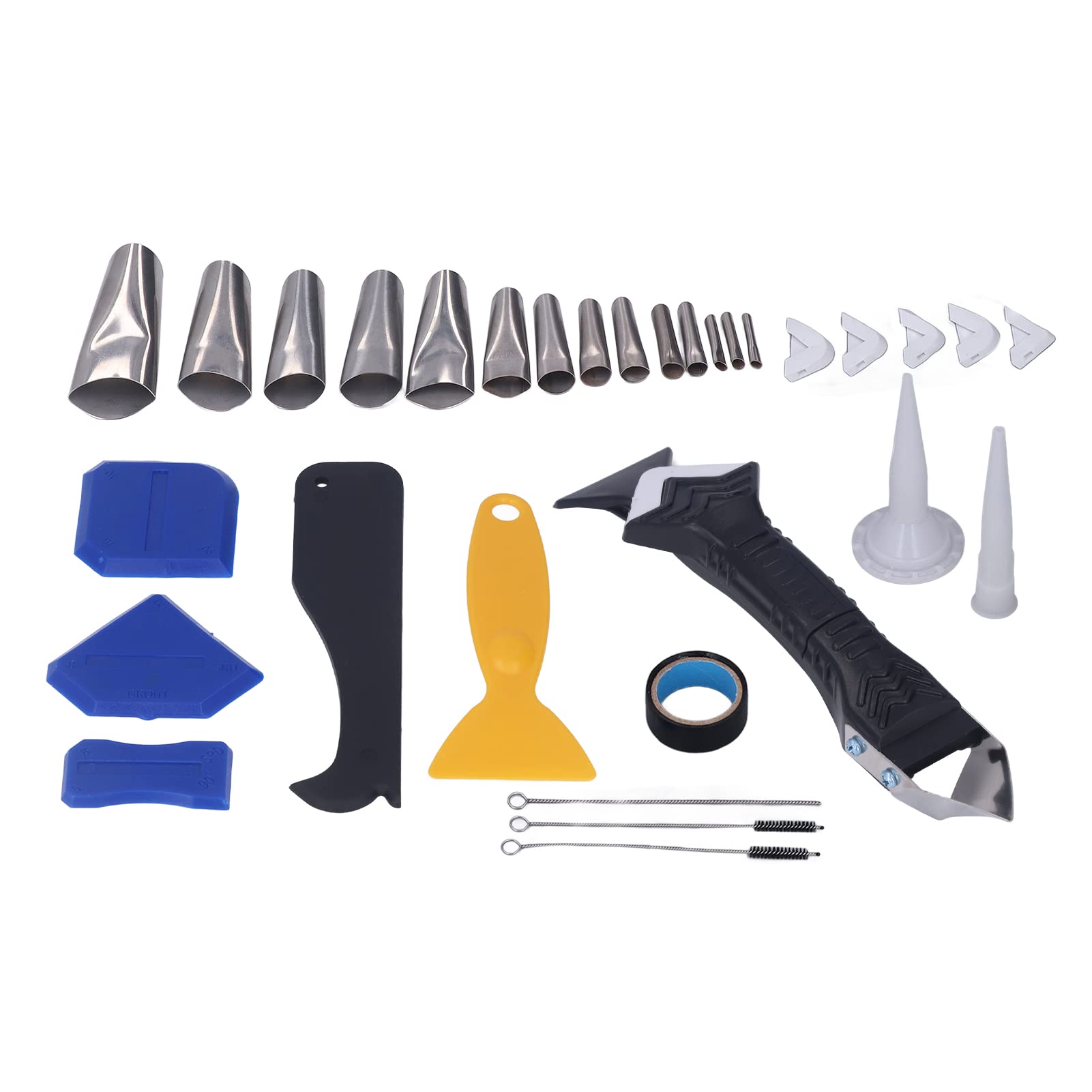 Angle Scraper - High Efficiency Caulking Tool Set for Home Finishing & DIY Projects | Perfect for Wall Repair, Tile Grouting & Bathroom Sealant Application
