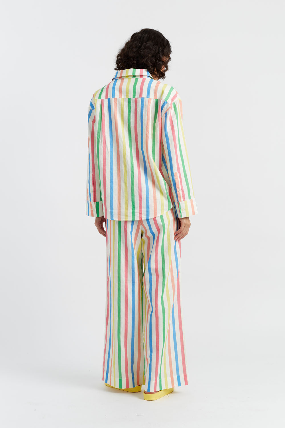 Stylish Snoopy Striped Linen Cotton Pants for Women - Comfortable Casual Trousers for Summer, Travel & Everyday Wear