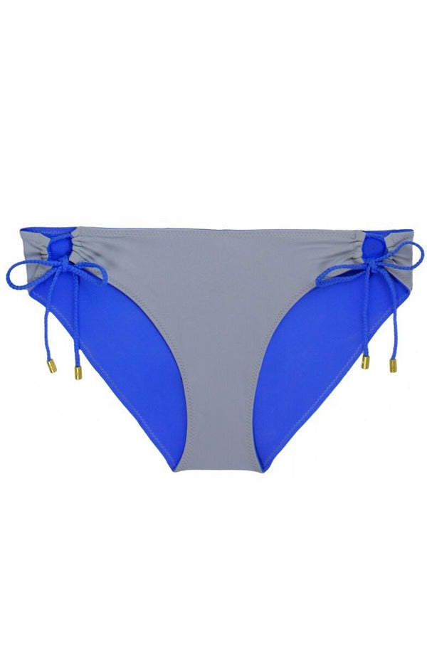 Reversible Tunnel Side Hipster Panties with Braid Trim | Pacific Blue | Comfortable & Stylish for Everyday Wear