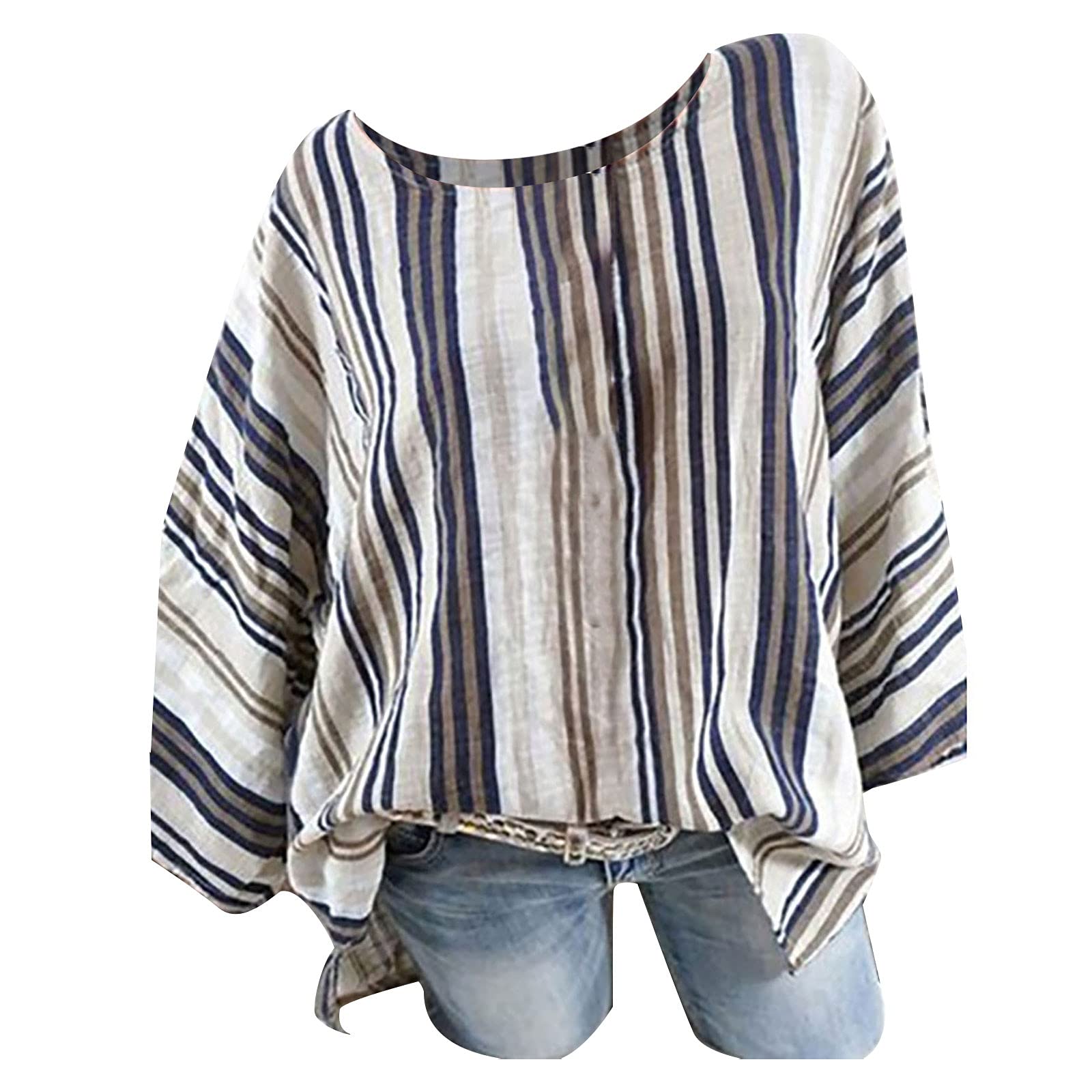 Women's Pleated School T-Shirts - Thin Summer Short Sleeve Floral Blouses, Breathable V-Neck Casual Crop Top | Perfect for School, Work & Summer Outings