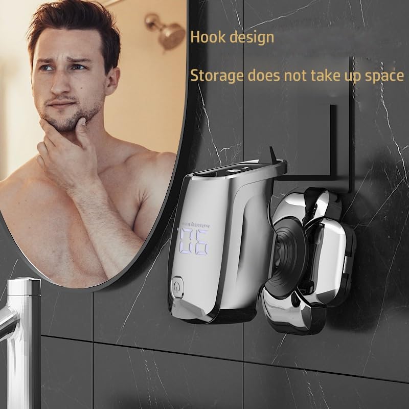 6-in-1 Electric Head Shaver for Men - Rechargeable Wet/Dry Bald Head Shaver, Beard Trimmer & Body Groomer Kit | Perfect for Travel, Home Grooming & Professional Use