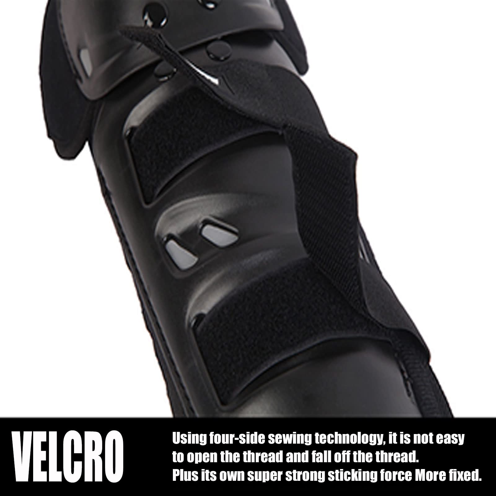 Motorcycle Knee & Elbow Pads - Adjustable Breathable Motocross Guards for Riding & Racing (4PCS)