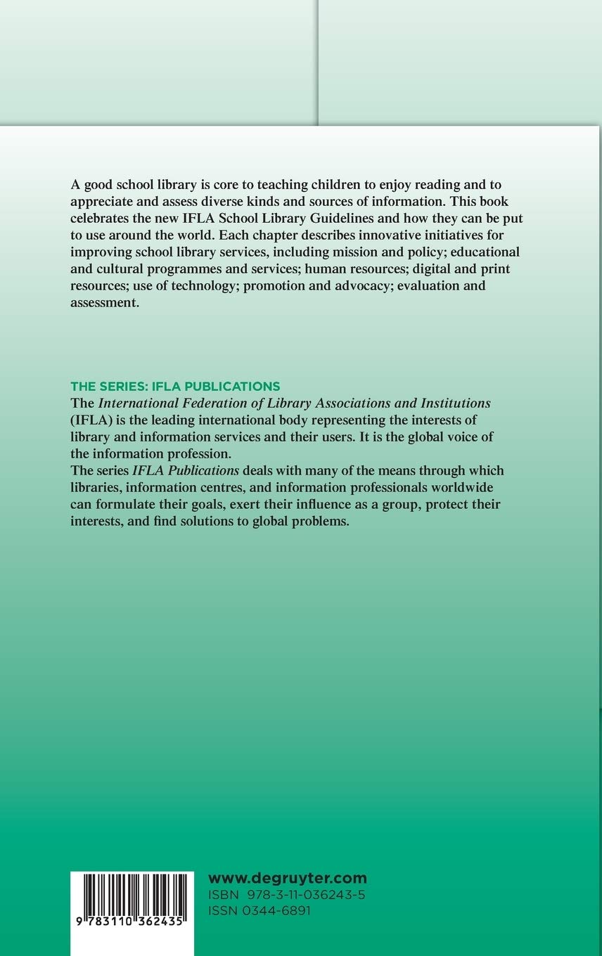 Global Action on School Library Guidelines - IFLA Publications 167 | Essential Resource for Librarians & Educators