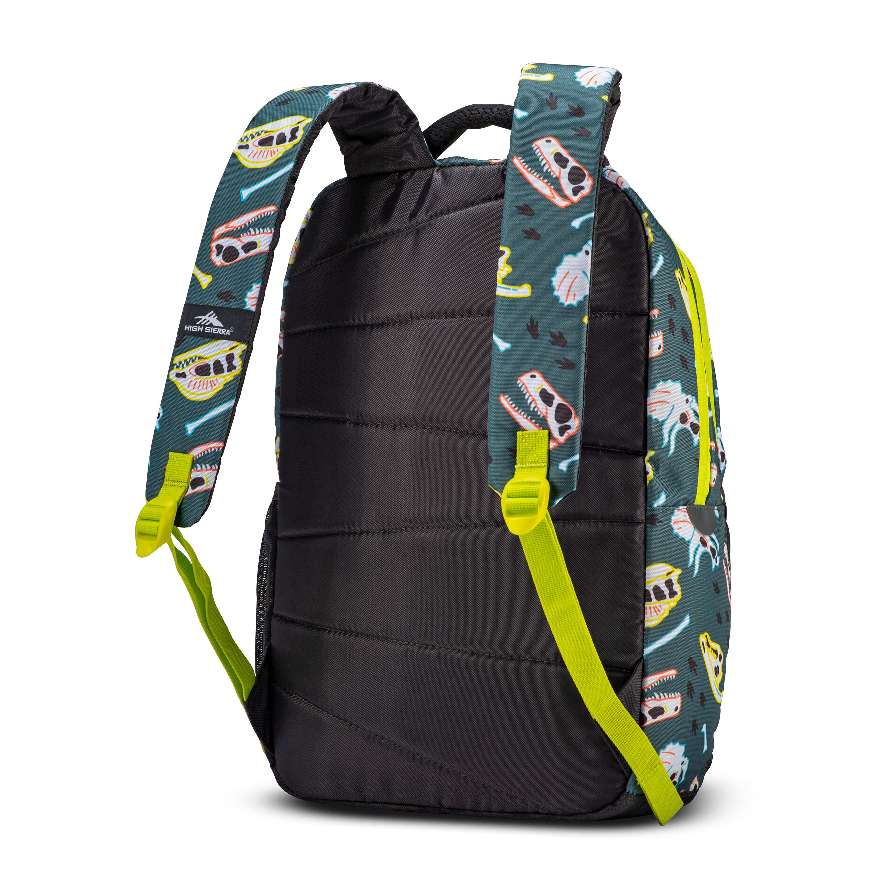 High Sierra Ollie Lunchkit Backpack for Kids - Dino Dig/Mercury Design, Insulated Lunch Box & School Backpack Combo for Boys & Girls - Perfect for School, Picnics & Outdoor Adventures