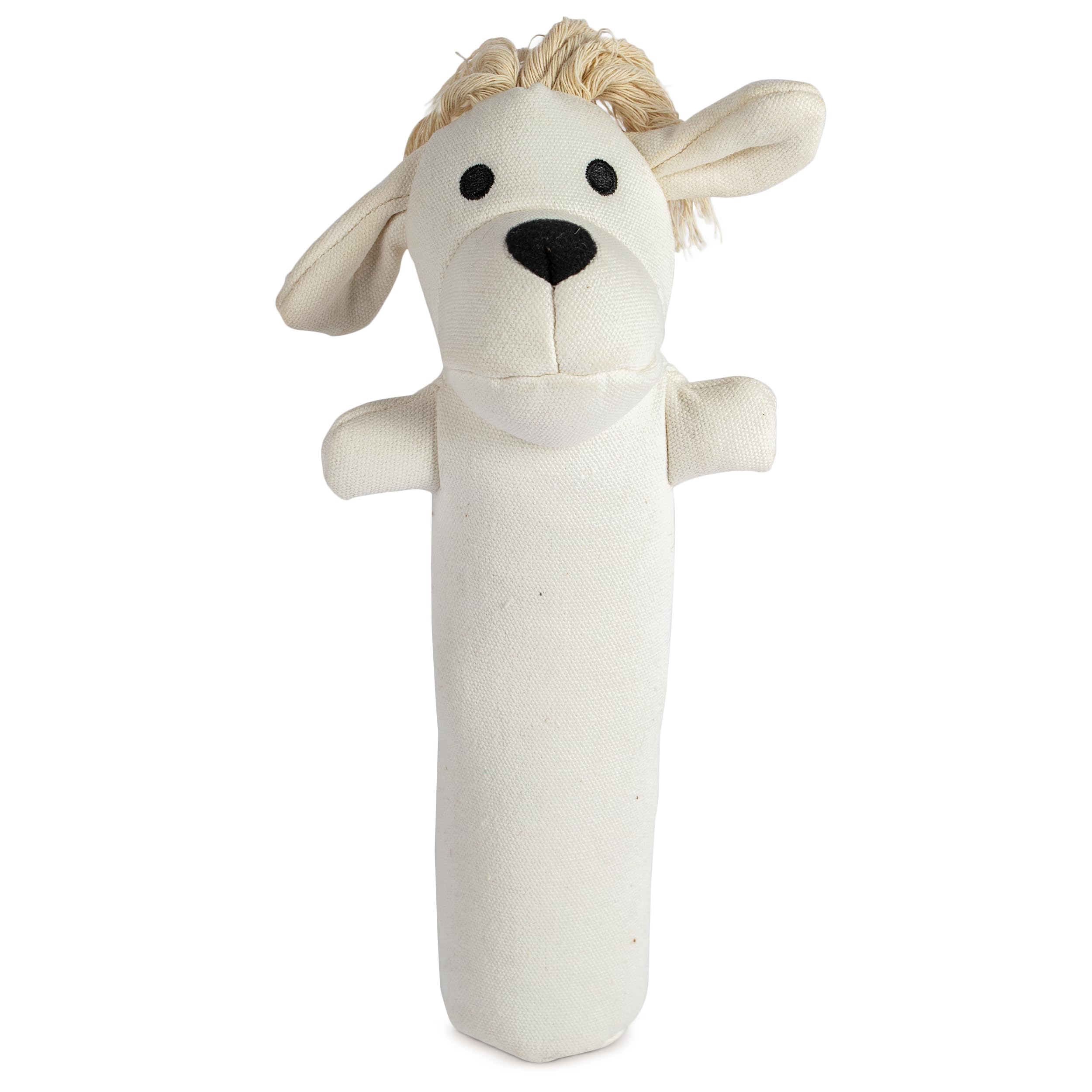 Eco-Friendly Durable Squeaky Dog Chew Toys for Puppies & Adult Dogs - Variety Pack with Harry The Hound, T-Bone & Donut - Perfect for Training, Teething Relief & Exercise - Great for Indoor Play, Outdoor Activities & Dental Health