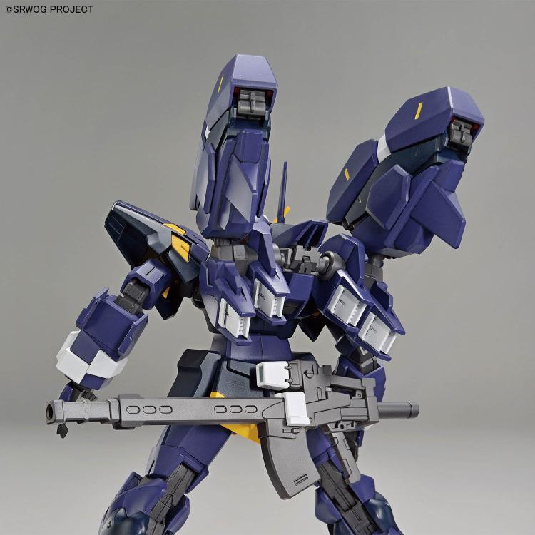 Bandai Super Robot Wars HG Huckebein Mk III Model Kit - 1/144 Scale Action Figure for Collectors & Hobbyists - Perfect for Display, Custom Painting & Anime Fans