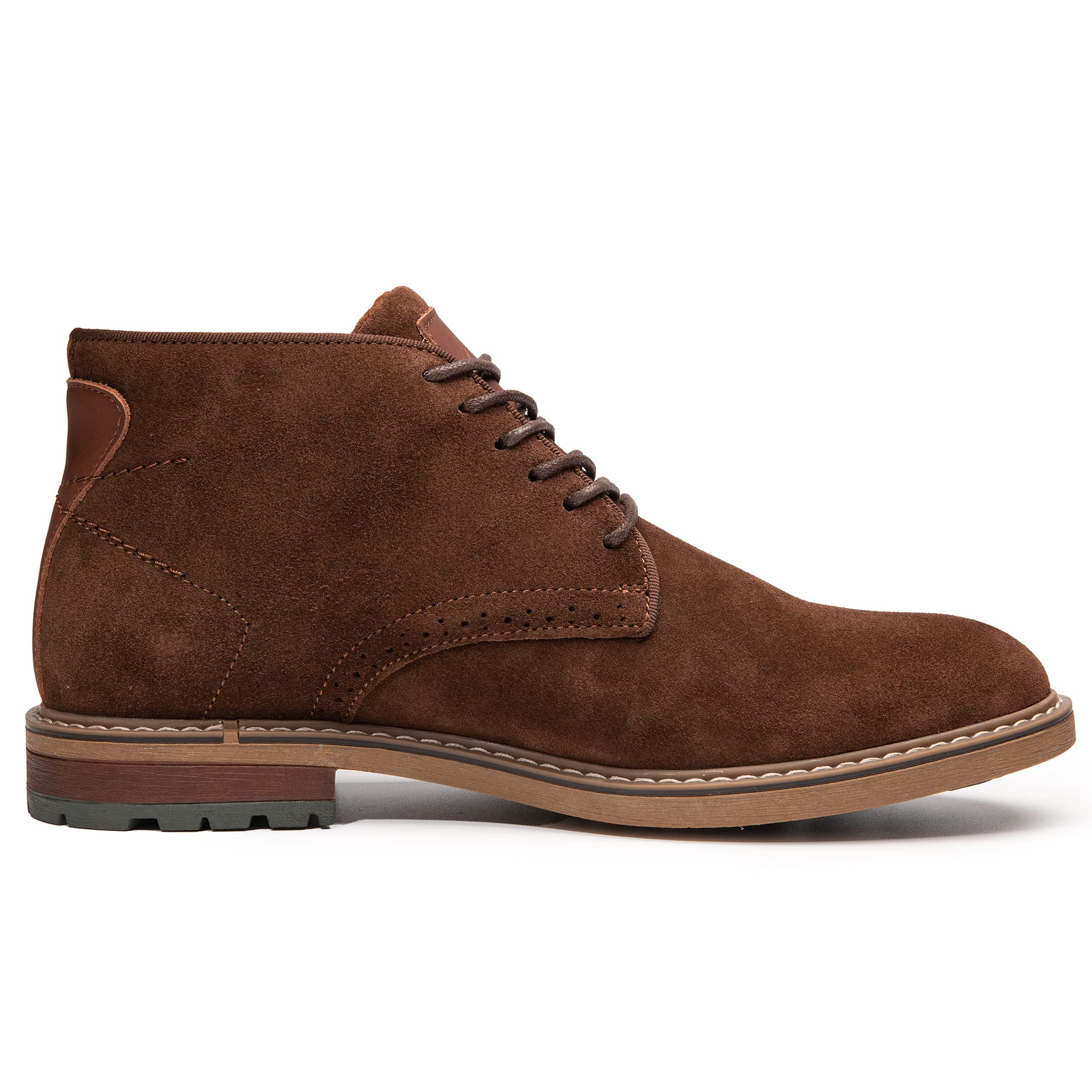 Arkbird Men's Leather Oxford Dress Boots - Stylish & Comfortable Formal Boots for Business, Office & Special Occasions