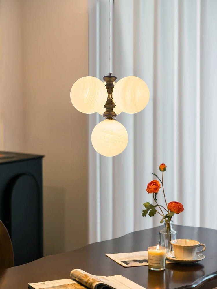 Astrium Arc Chandelier - Modern Crystal Ceiling Light Fixture for Dining Room, Living Room & Bedroom | Elegant Lighting for Home Decor & Interior Design