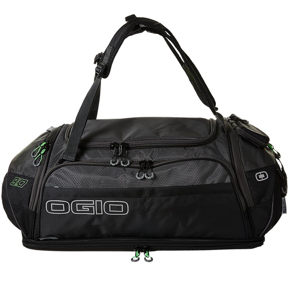 OGIO Endurance Duffle Bag - Large Water-Resistant Gym Bag for Travel, Sports & Work - Perfect for Gym, Weekend Trips & Business Travel (Black)