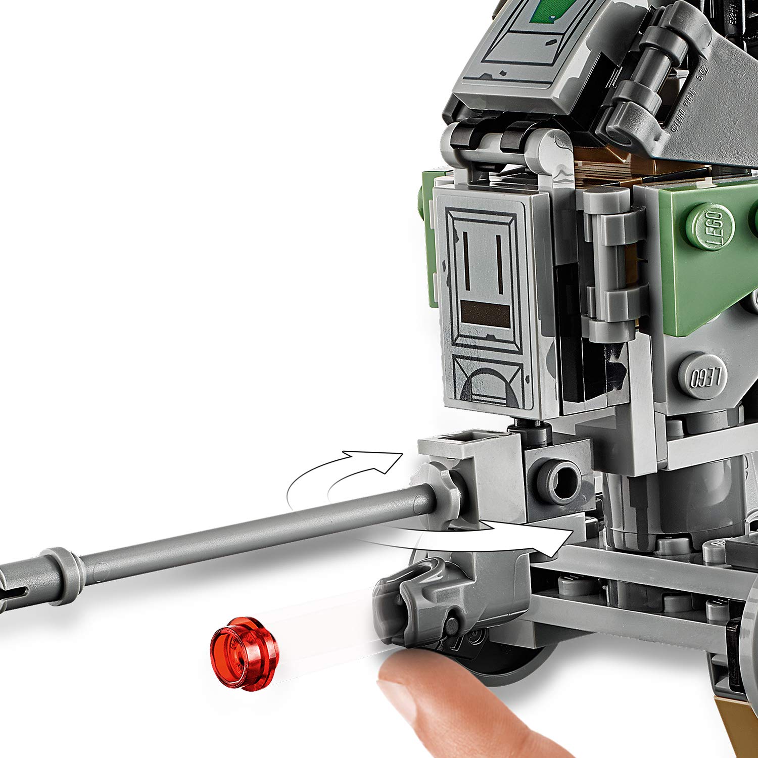 LEGO 75261 Star Wars Clone Scout Walker 20th Anniversary Edition - Buildable Toy for Kids & Collectors - Perfect for Star Wars Fans, Display & Play