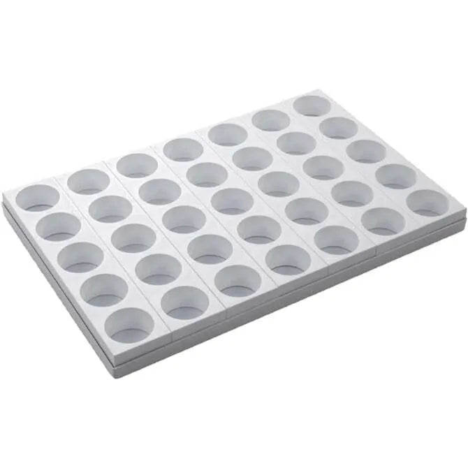4oz Round Frame & Molds for Resin Art, DIY Crafts, Jewelry Making - Perfect for Epoxy Resin Casting, Candle Making, Soap Molds (Set of 6)