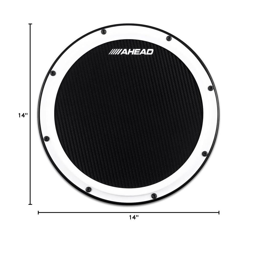 Premium Practice Pad for Drummers - High-Quality Drum Practice Pad with Non-Slip Base | Perfect for Home, Studio & On-the-Go Drumming Practice