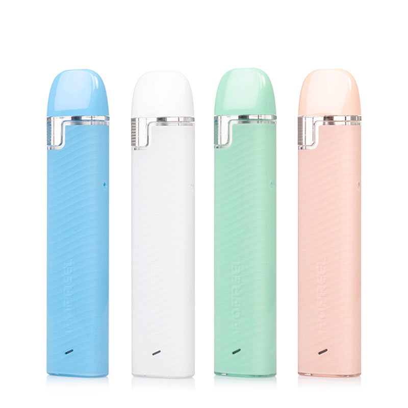 Uwell Popreel P1 Pod Kit - Refillable Vape Pod System with 800mAh Battery & Adjustable Airflow for Smooth Vaping - Perfect for Travel & On-the-Go Use