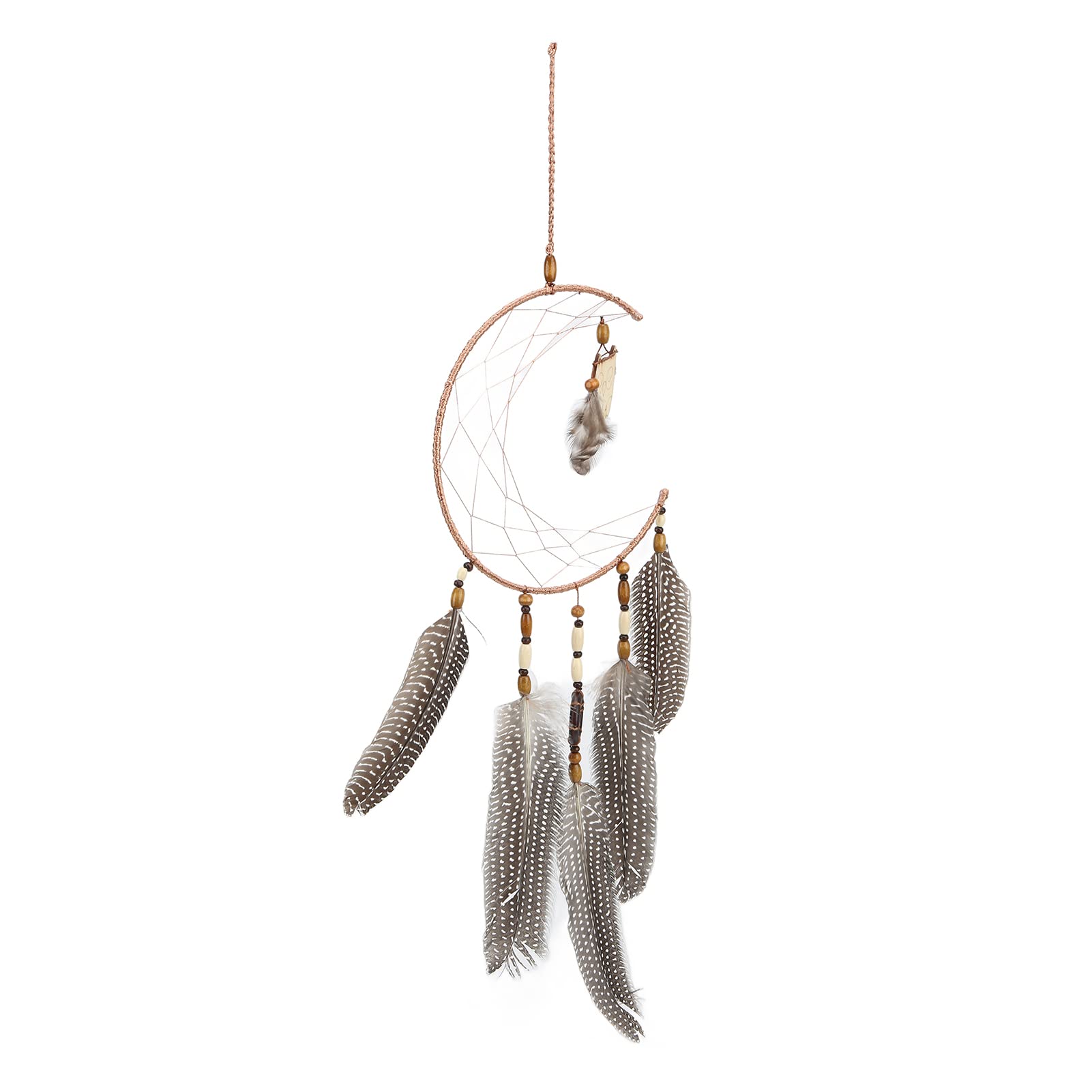 Black Owl Dreamcatcher Wall Hanging - Handmade Bohemian Home Decor for Bedroom, Nursery & Dorm | Perfect Boho Chic Room Decor for Teens, Kids Room & Spiritual Space