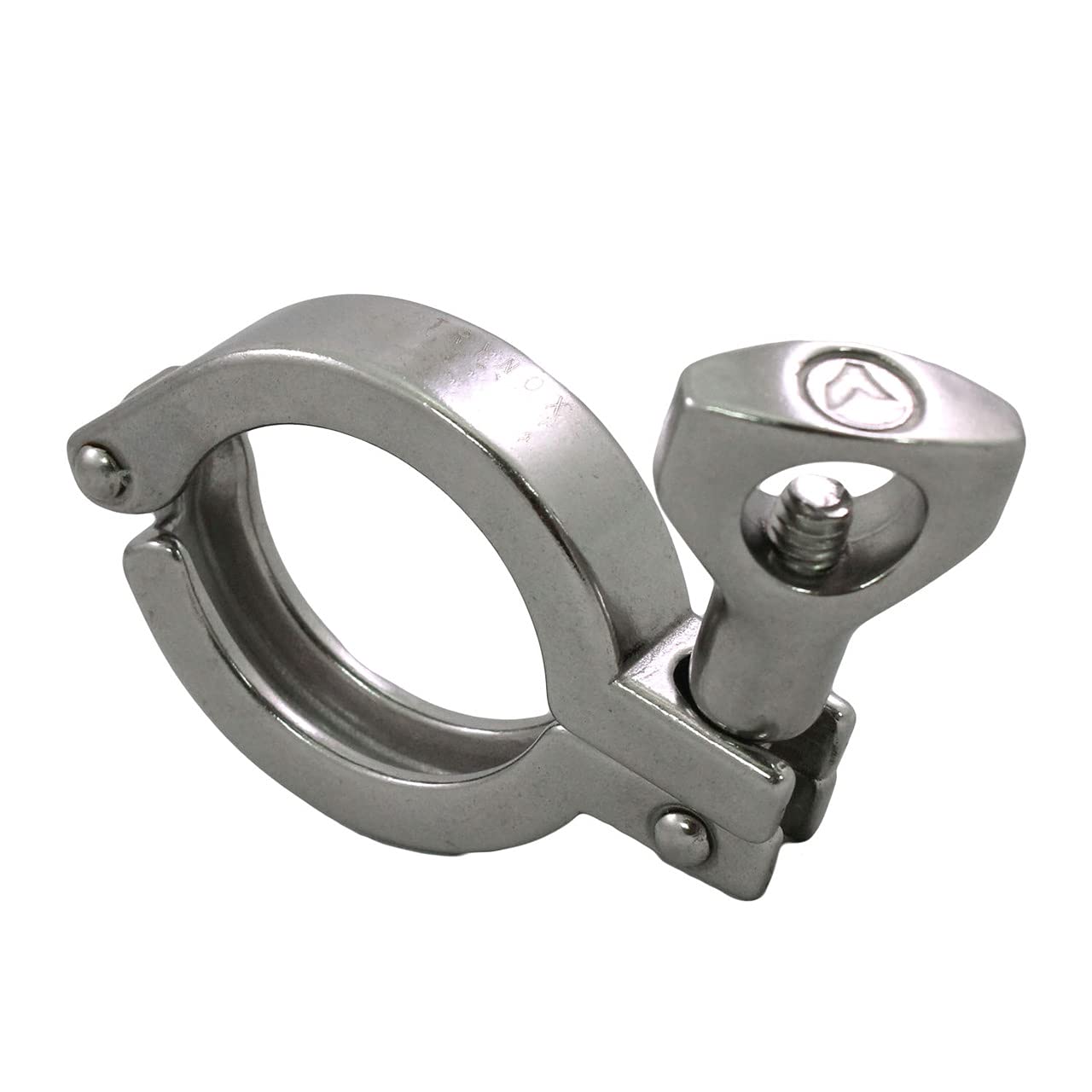 Premium 304 Stainless Steel Heavy Duty Tri Clamp with Wing Nut - 4