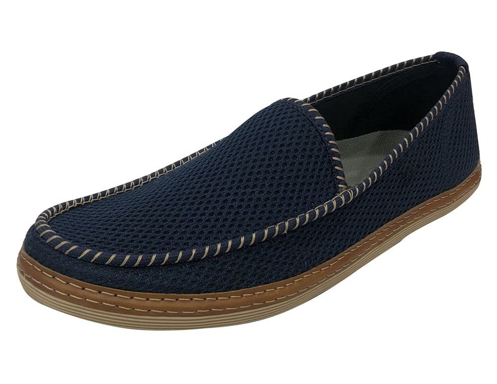 Men's Slip-On Walking Shoes - Lightweight Casual Knit Loafers & Breathable Sneakers for Comfortable Athletic Wear | Perfect for Work, Travel & Everyday Use