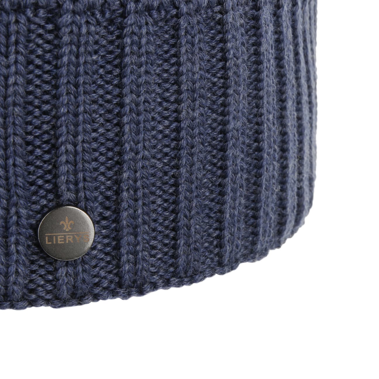 Lierys Merino Wool Rib Knit Beanie - Soft Winter Hat for Men & Women - Perfect for Skiing, Hiking & Cold Weather Activities