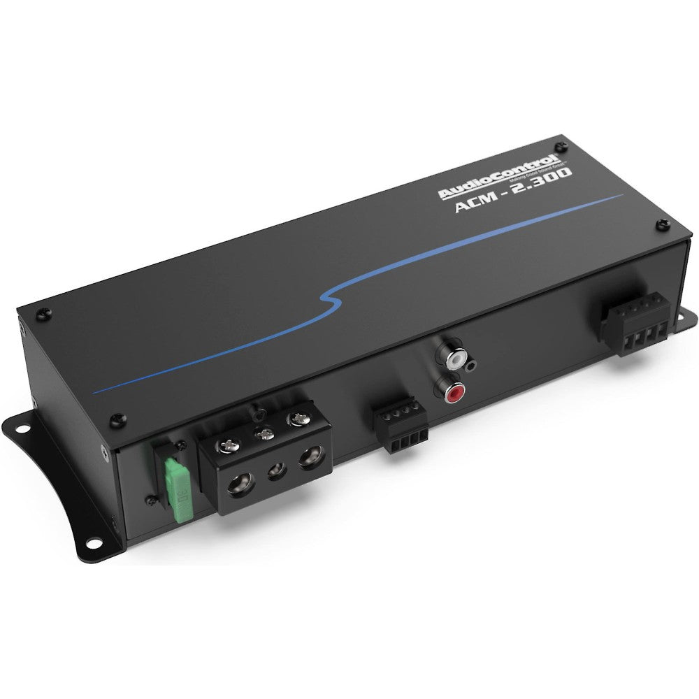 AudioControl ACM2.300 300W RMS 2-Channel Class D Car Amplifier - 2 Ohm Stable, High Power for Car Audio Systems | Perfect for Car Stereo Upgrades & Bass Enhancement