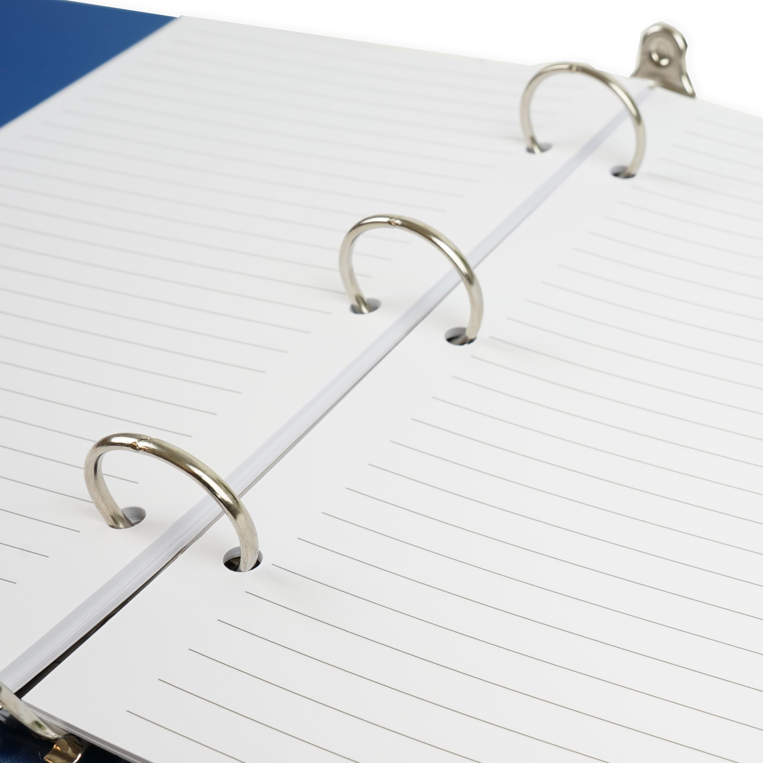 Premium Half Letter Lined Paper - 3-Hole Punched 500 Sheets (1000 Pages) 100 GSM - 5.5