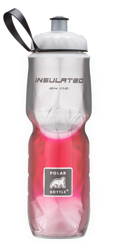 Polar Bottle Fade 24oz (710mL) Insulated Water Bottle - Leak Proof, BPA Free, Keeps Drinks Cold for 24 Hours - Perfect for Hiking, Gym, Cycling & Outdoor Activities