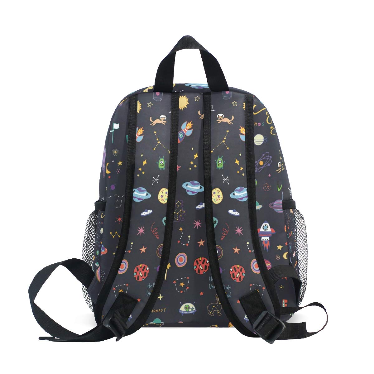 Space Themed Kids Backpack for Boys & Girls - Lightweight School Bag for Preschool, Kindergarten & Travel - Durable Bookbag for Daycare, Field Trips & Outdoor Adventures