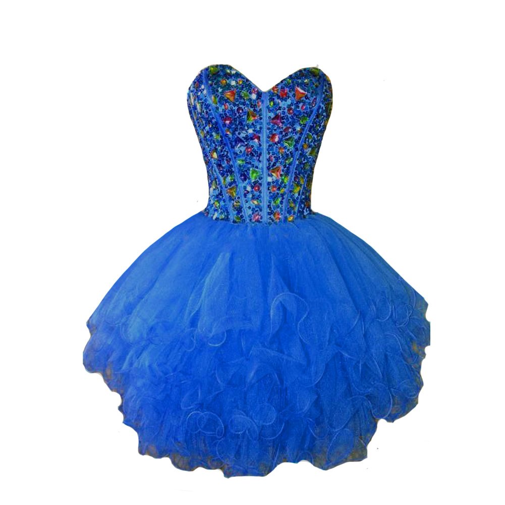 Kivary Sweetheart Tulle Prom Dress with Sequins - Perfect for Homecoming & Parties