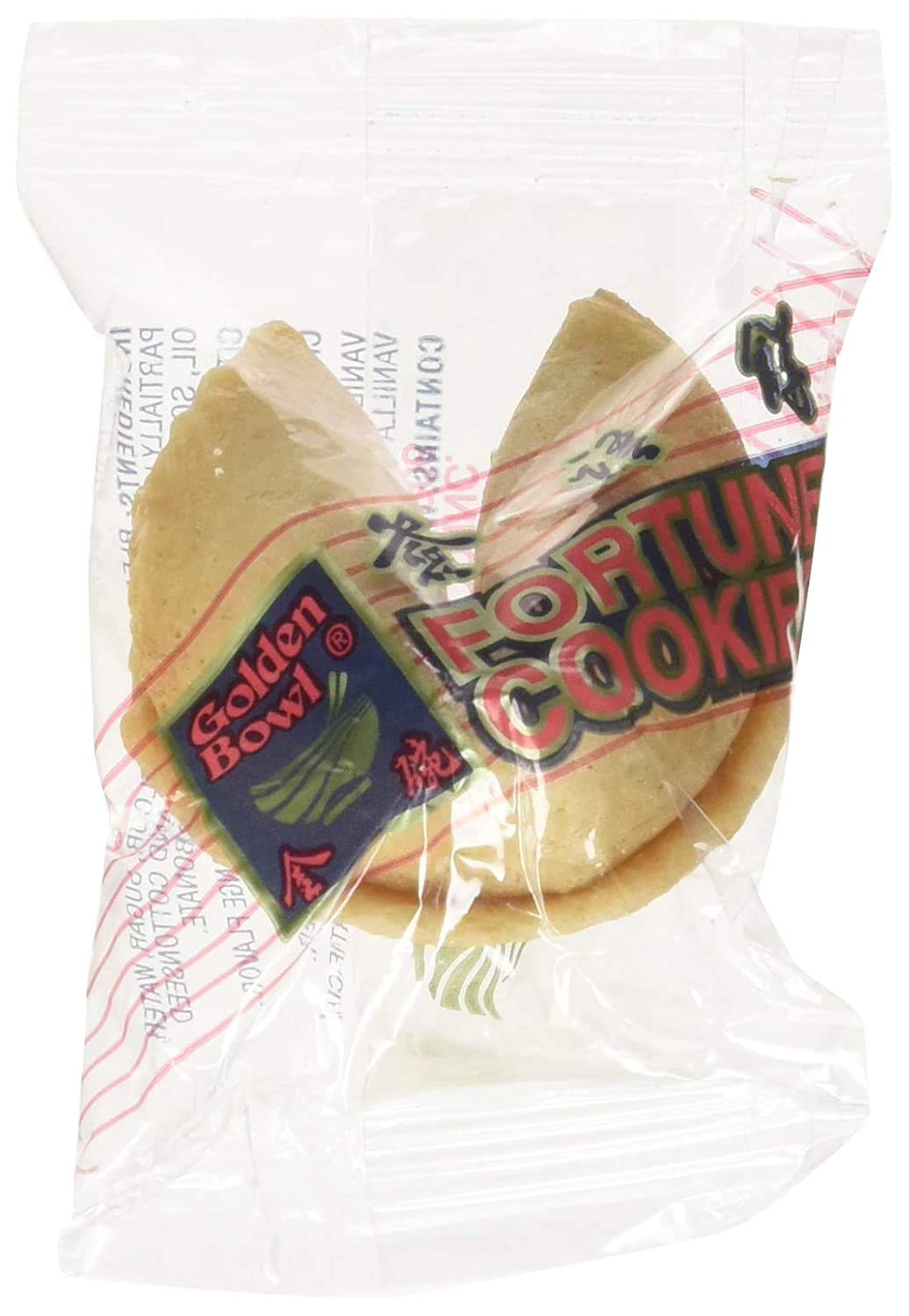 50 Individually Wrapped Crispy Fortune Cookies - Perfect for Snacks, Lunch Boxes, Picnics, Birthdays, Graduations & Parties | Made in USA | Great for Office Treats, Wedding Favors & Chinese New Year Celebrations