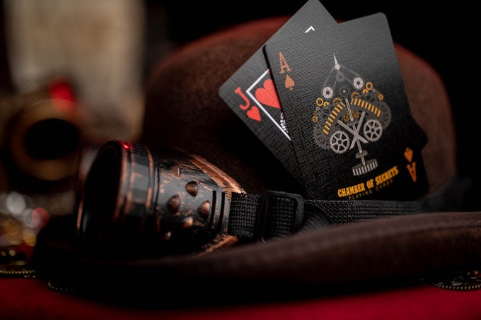 Harry Potter Chamber of Secrets Themed Playing Cards - Premium Collectible Deck for Magic Tricks, Poker Nights & Movie-Themed Game Nights
