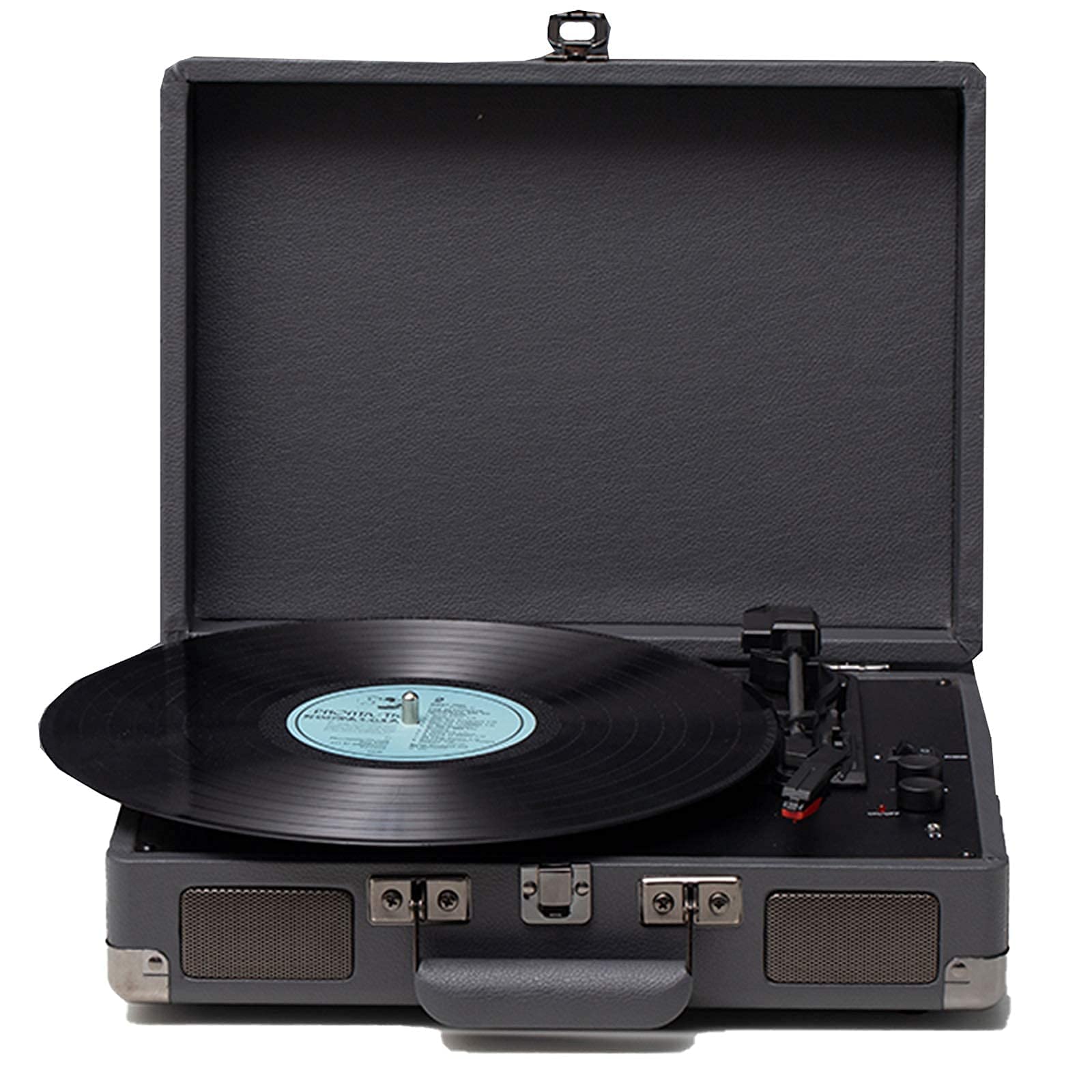 MaGiLL Vintage Bluetooth Record Player - Mini Stereo Phonograph with Wireless Speaker for Home Decor, Living Room & Office | Perfect for Music Lovers & Retro Style Enthusiasts