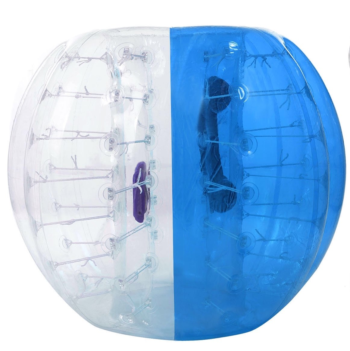 OPPSDECOR Inflatable Bumper Ball - 1.5M Diameter Zorb Ball for Kids, Teens & Adults - Perfect for Backyard Games, Birthday Parties & Outdoor Activities