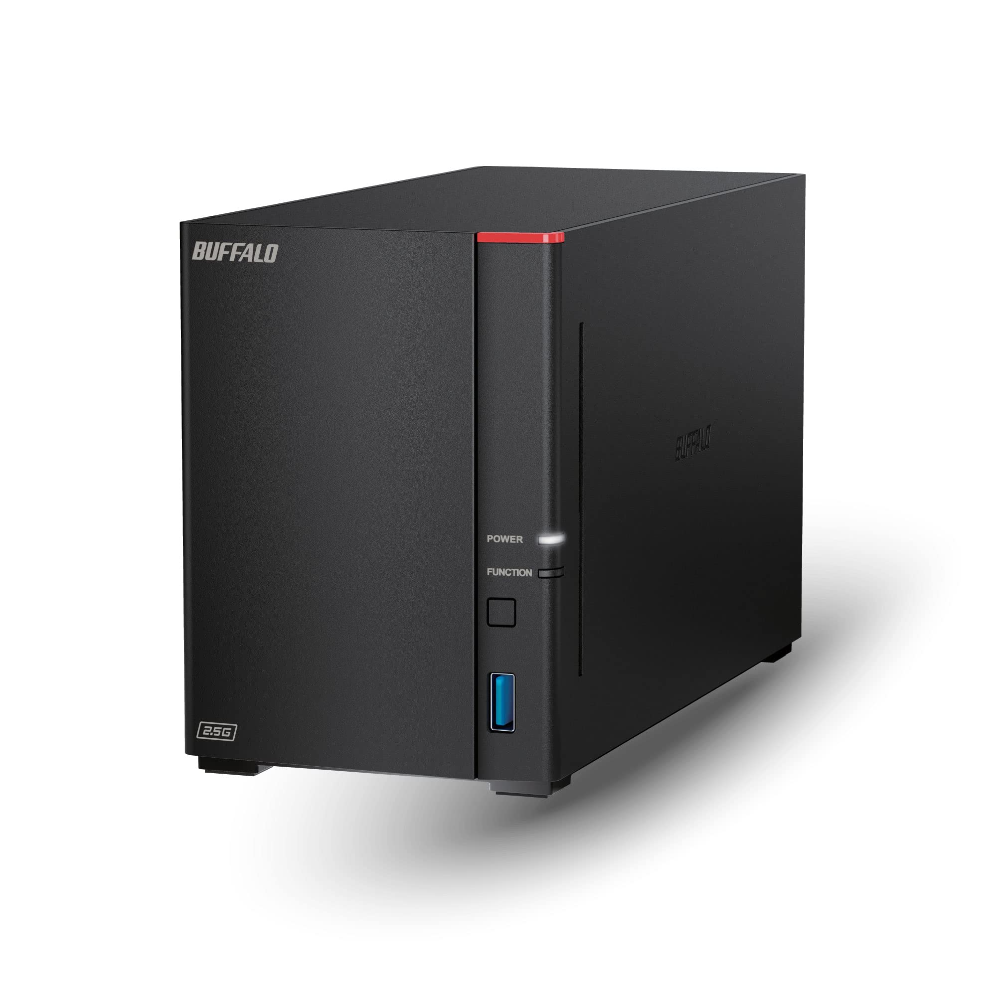 BUFFALO LinkStation 720 8TB 2-Bay NAS Storage System with Pre-Installed Hard Drives - Home Office & Private Cloud Solution for Network Attached Storage, Media Server & File Sharing | Perfect for Small Business Backup & Home Entertainment Storage