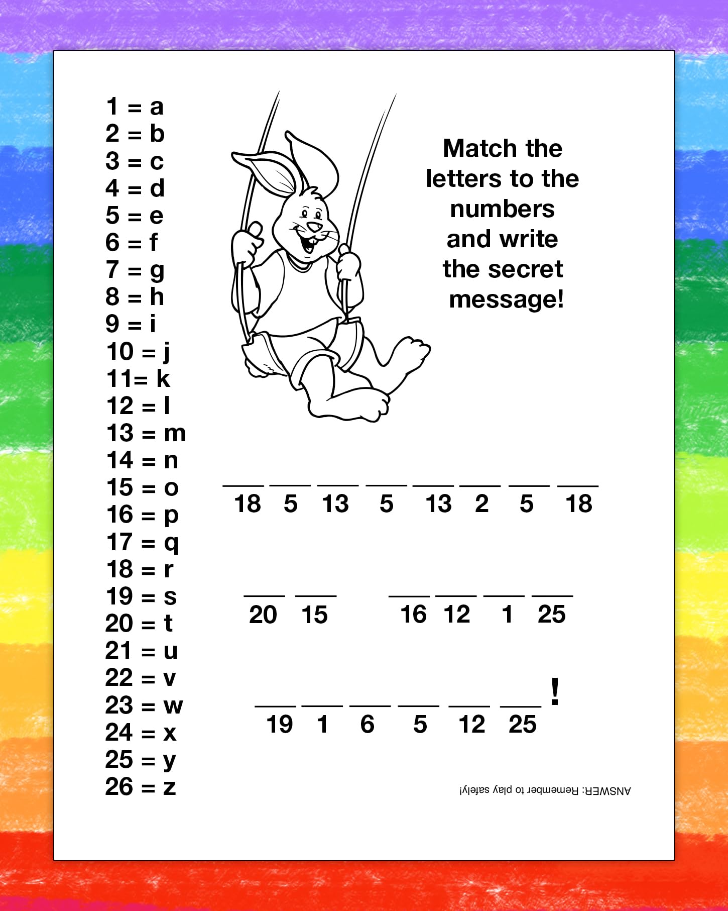 ZOCO Custom Coloring Books for Kids - 250 Bulk Pack (No Crayons) | Educational Activity Books with Games & Puzzles | Perfect for Playground Safety, Classroom Learning & Birthday Party Favors
