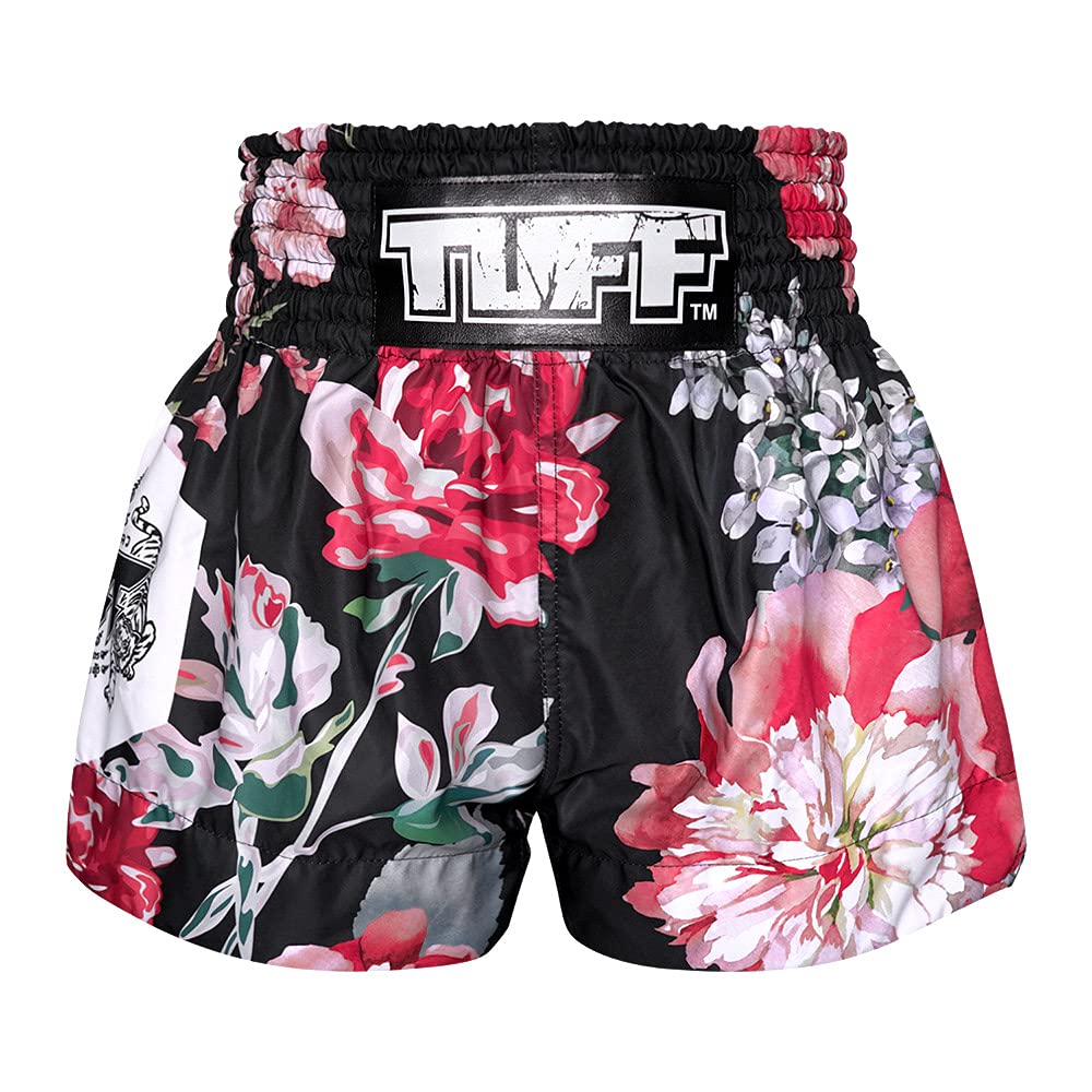 Premium Tuff Sport Muay Thai Shorts - Authentic Traditional Boxing Shorts for MMA, Kickboxing & Intense Workouts | Ideal for Training, Competition & Martial Arts Practice