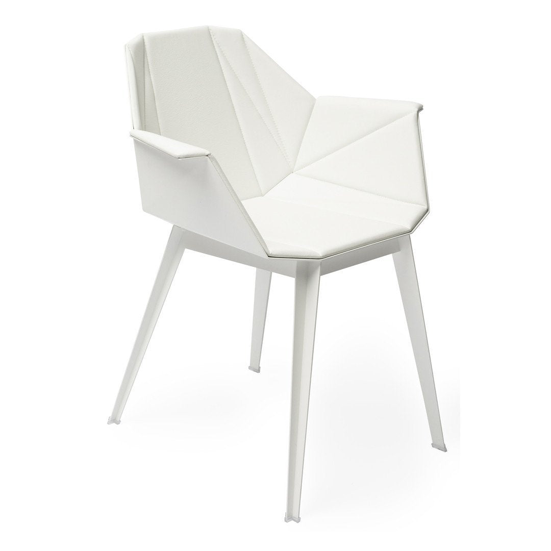 Geke Lensink Jesse Visser Alumni Grace Upholstered Dining Chair - Modern Comfort for Home, Office & Restaurant Dining Areas
