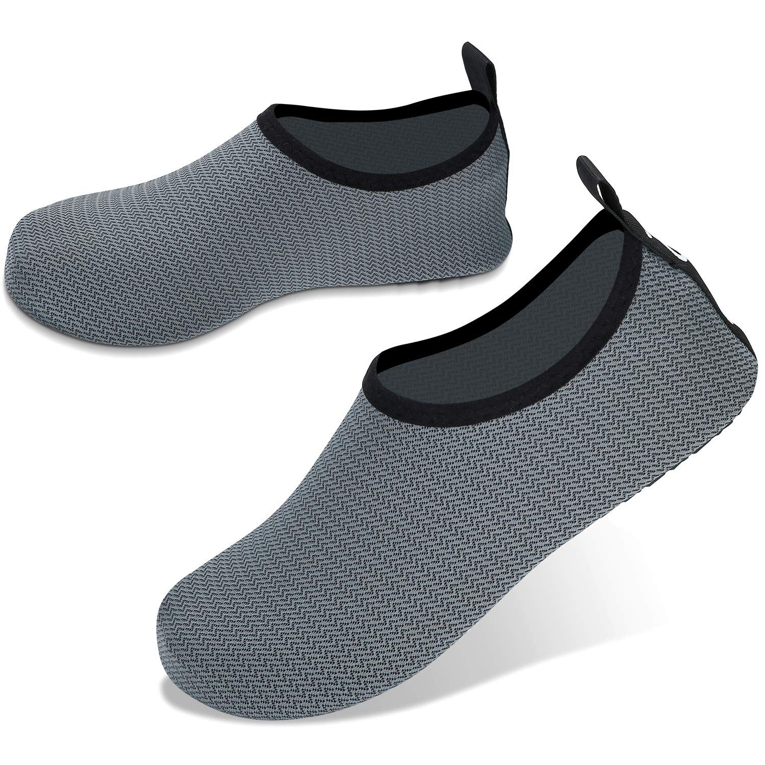 JOTO Water Shoes for Women, Men & Kids - Barefoot Quick-Dry Aqua Socks for Swimming, Snorkeling, Surfing, Kayaking & Beach Walking | Lightweight Slip-on Water Shoes for Yoga, Pool, Ocean & Outdoor Water Activities