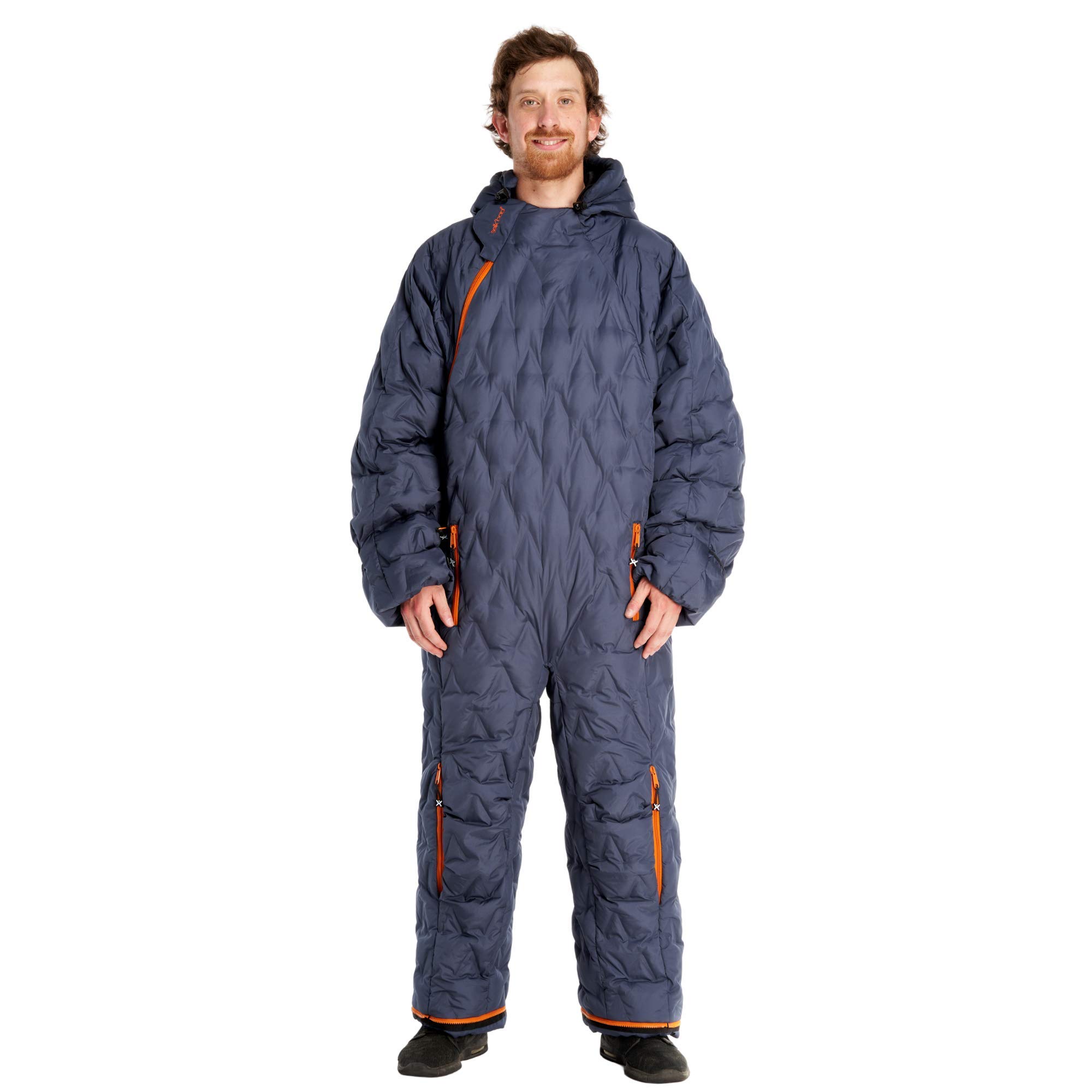 Selk'bag Nomad Wearable Sleeping Bag - Lightweight & Portable for Camping, RV Trips, Travel, Backpacking, Hammock Use | Indoor & Outdoor Sleeping Solution for Adults | Perfect for Cold Weather Adventures, Home Lounging & Emergency Preparedness
