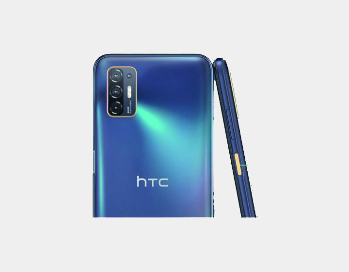 HTC Desire 21 Pro 5G Smartphone - 128GB Storage, 8GB RAM, Dual SIM, GSM Unlocked (Blue) - Perfect for Gaming, Streaming & Business Use