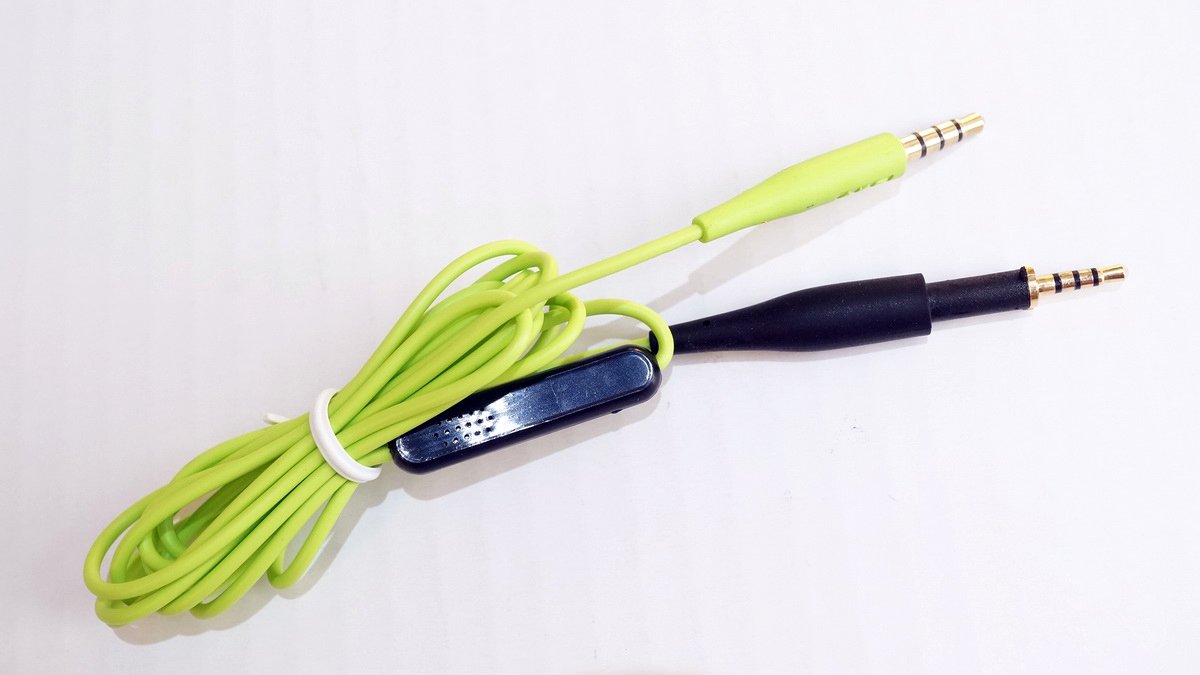 AKG K450 H451 K452 Q460 K480NC Headphone Replacement Cable with Microphone - 3.5mm Audio Wire Repair Part for Headset (Green) - Perfect for Gaming, Music & Office Use