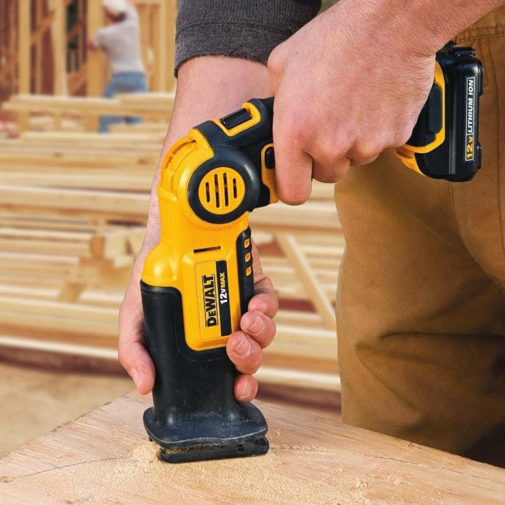 DEWALT 12V Cordless Compact Reciprocating Saw - DCS310S1 (Refurbished with Warranty) | Ideal for DIY Projects, Home Renovations & Construction Work