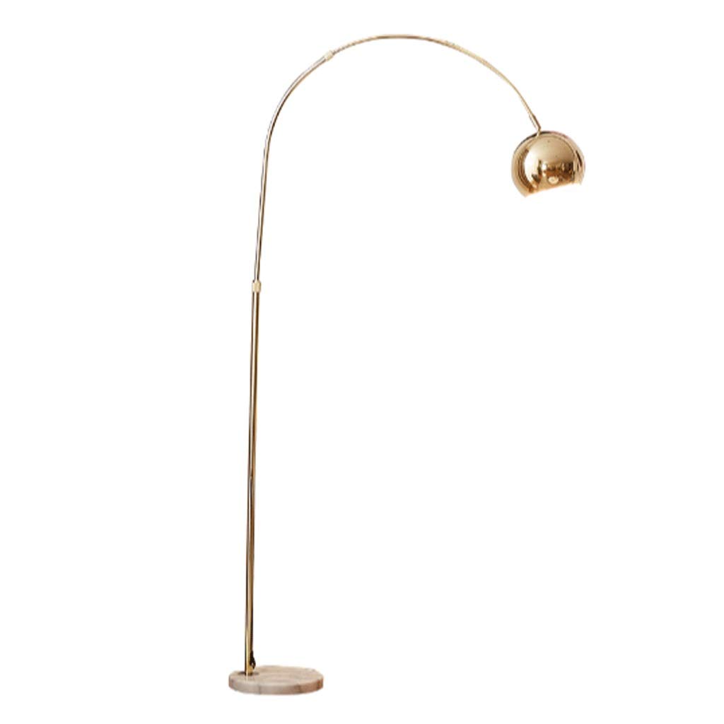 Modern Adjustable Gooseneck LED Floor Lamp with Marble Base - Tall Standing Light for Reading, Craft & Task Lighting - Perfect for Living Room, Bedroom, or Office