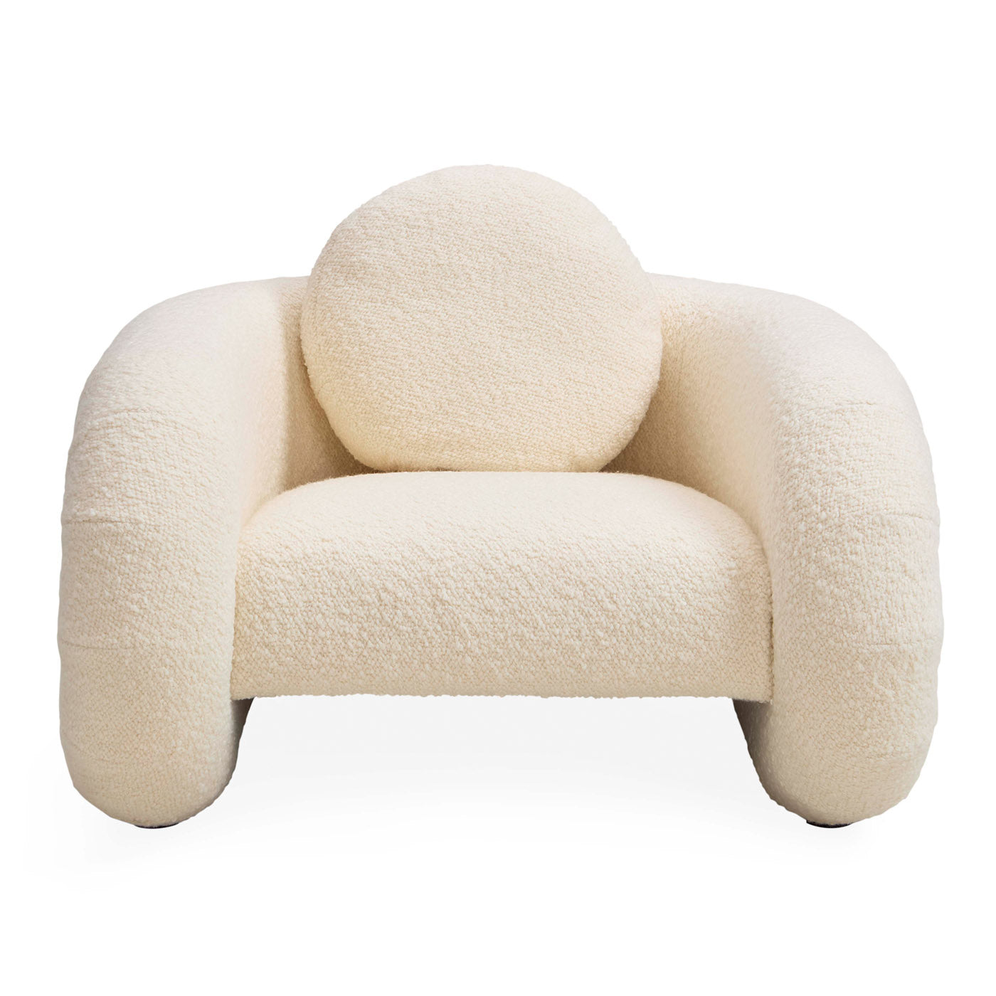 Modern Pompidou Lounge Chair - Mid Century Design, Comfortable & Stylish for Living Room, Bedroom, or Office - Perfect for Relaxing & Reading